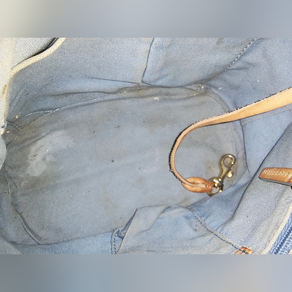 Vintage Dooney & Bourke Rainbow Monogram Hobo - Picture 8 of 12